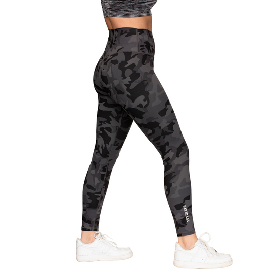 Barzillas Women's Performance Legging - midnight camo