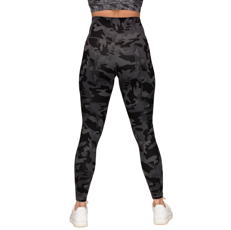 Barzillas Women's Performance Legging - midnight camo