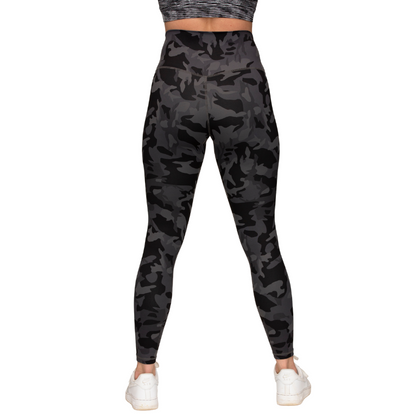 Barzillas Women's Performance Legging - midnight camo