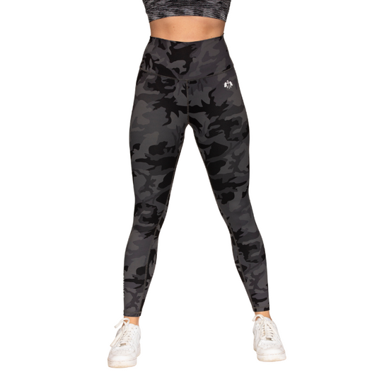 Barzillas Women's Performance Legging - midnight camo
